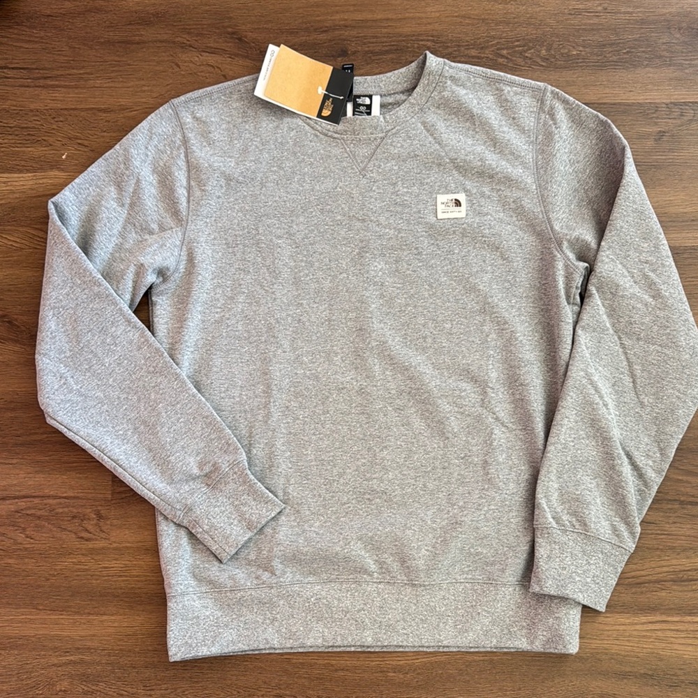 The North Face Gray Crewneck Sweater